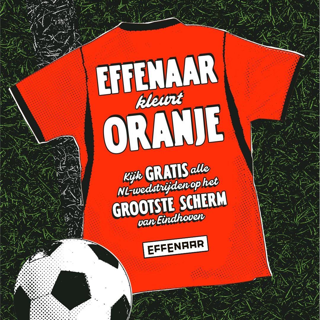 Effenaar Kleurt Oranje | Nederland - Japan