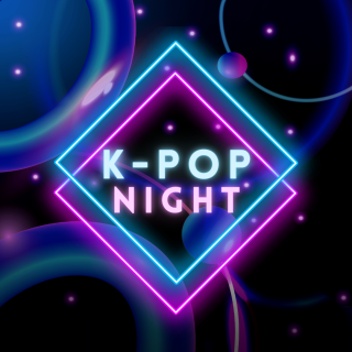 K-POP night logo