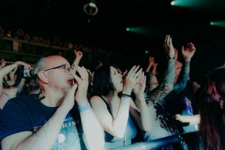 Publiek bij Halestorm in Effenaar
