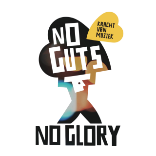 No guts no glory logo