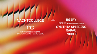 Nachtcollege line up