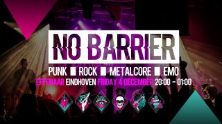 No barrier banner